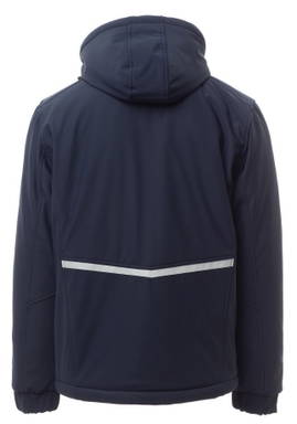 Payper Creek Pad gevoerde softshelljas - Navy blue/royal blue