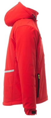 Payper Creek Pad gevoerde softshelljas - Red/black