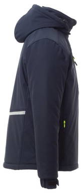 Payper Creek Pad gevoerde softshelljas - Navy blue/royal blue
