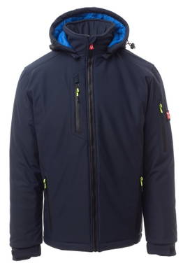Payper Creek Pad gevoerde softshelljas - Navy blue/royal blue