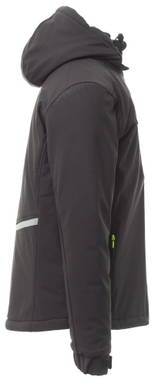 Payper Creek Pad gevoerde softshelljas - Anthracite/black