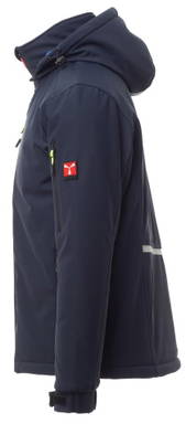 Payper Creek Pad gevoerde softshelljas - Navy blue/royal blue
