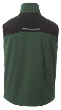 Payper Cork softshell bodywarmer - Forest green/black