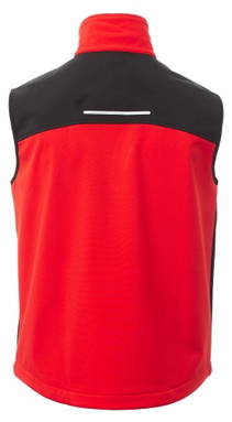 Payper Cork softshell bodywarmer - Red/black