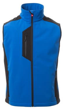 Payper Cork softshell bodywarmer - Royal blue/black
