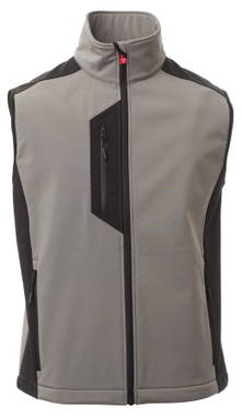 Payper Cork softshell bodywarmer - Smoke/black