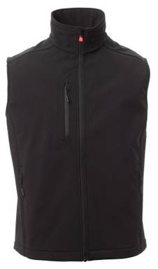 Payper Cork softshell bodywarmer - Black/black