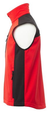 Payper Cork softshell bodywarmer - Red/black
