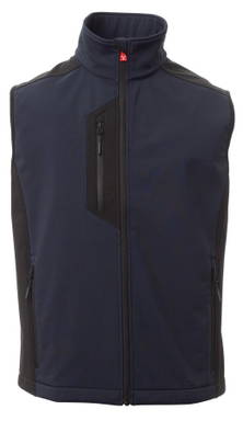 Payper Cork softshell bodywarmer - Navy blue/black