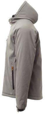 Payper Gale Pad gevoerde softshelljas - Smoke/black