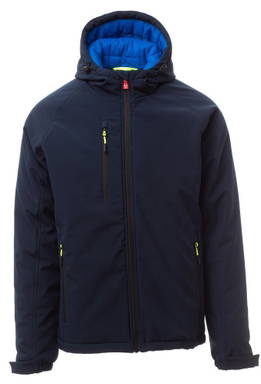 Payper Gale Pad gevoerde softshelljas - Navy blue/royal blue