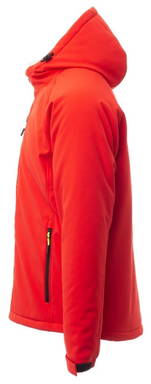 Payper Gale Pad gevoerde softshelljas - Red/black