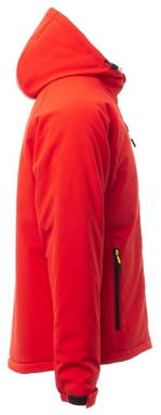 Payper Gale Pad gevoerde softshelljas - Red/black