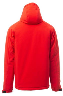 Payper Gale Pad gevoerde softshelljas - Red/black