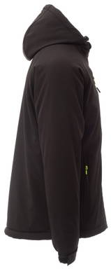 Payper Gale Pad gevoerde softshelljas - Black/black