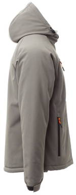 Payper Gale Pad gevoerde softshelljas - Smoke/black