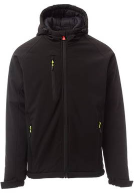 Payper Gale Pad gevoerde softshelljas - Black/black