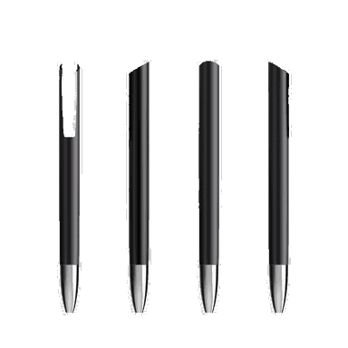Stylo promotionnel BIC Media Clic Advance - Noir / Argent