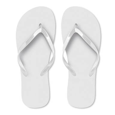 PE teenslippers - Wit