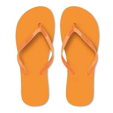 PE teenslippers - Oranje