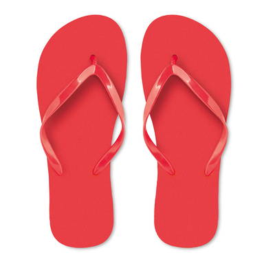 PE teenslippers - Rood