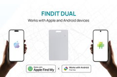 Findit Dual RCS rplastic ultradunne oplaadbare kaart