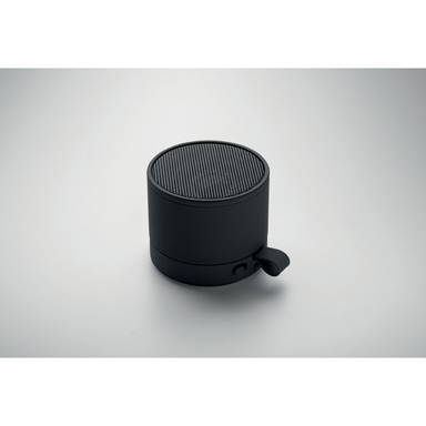 Soft touch bluetooth speaker - Zwart