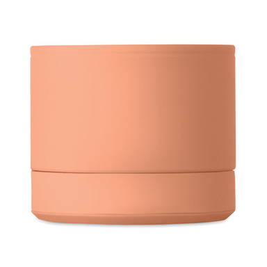 Soft touch bluetooth speaker - Oranje