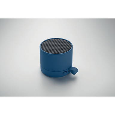 Soft touch bluetooth speaker - Blauw