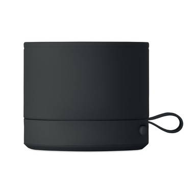 Soft touch bluetooth speaker - Zwart