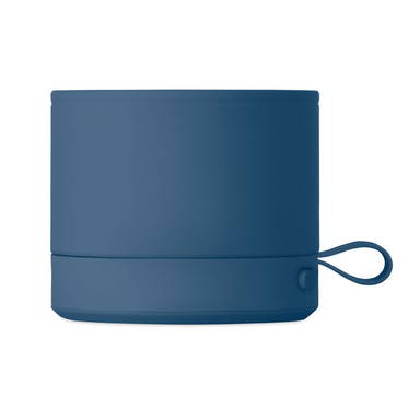 Soft touch bluetooth speaker - Blauw