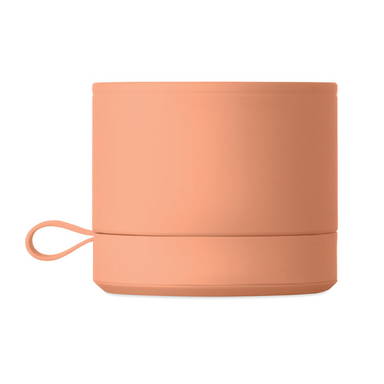 Soft touch bluetooth speaker - Oranje