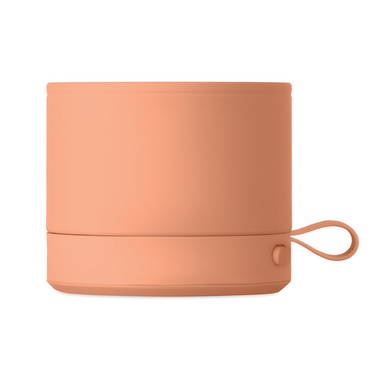 Soft touch bluetooth speaker - Oranje