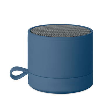 Soft touch bluetooth speaker - Blauw