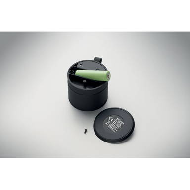 Soft touch bluetooth speaker - Zwart