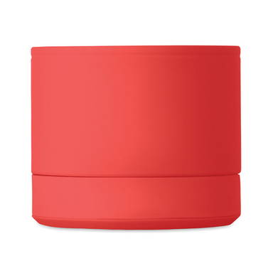 Soft touch bluetooth speaker - Rood