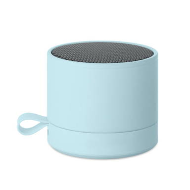 Soft touch bluetooth speaker - Babyblauw