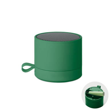 Soft touch bluetooth speaker - Groen