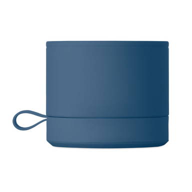 Soft touch bluetooth speaker - Blauw