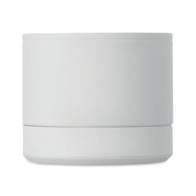 Soft touch bluetooth speaker - Wit