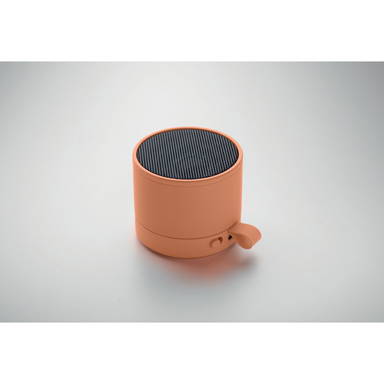 Soft touch bluetooth speaker - Oranje