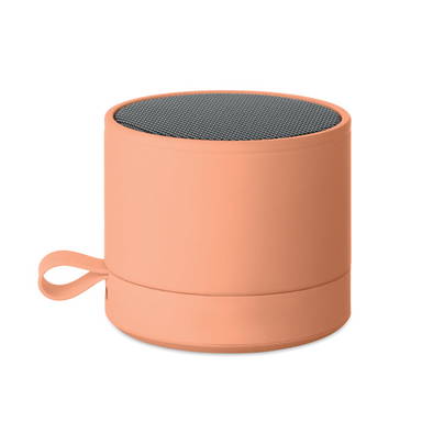Soft touch bluetooth speaker - Oranje
