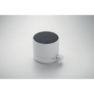 Soft touch bluetooth speaker - Wit