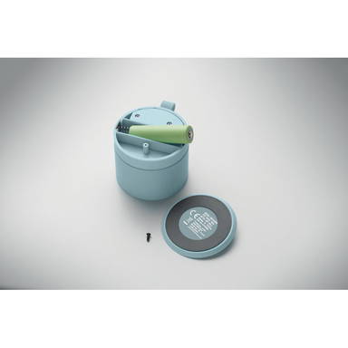 Soft touch bluetooth speaker - Babyblauw