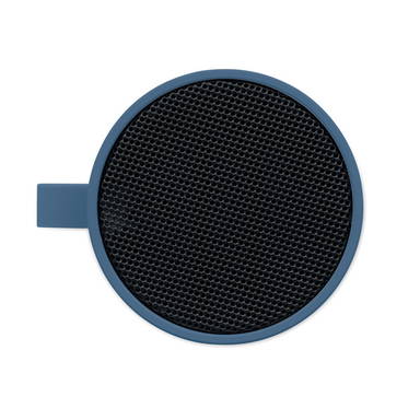 Soft touch bluetooth speaker - Blauw