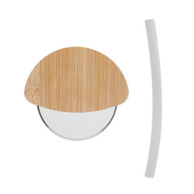 Ronde bamboe pizzasnijder - Hout