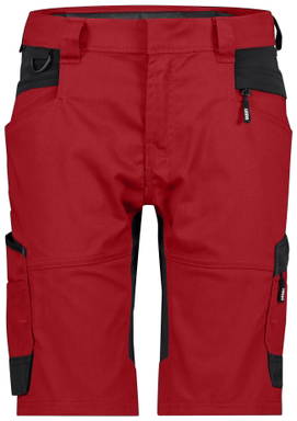 Dassy D-fx Flex Axis Next Women Werkshort 250113 - Rood/zwart