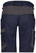 Dassy D-fx Flex Axis Next Women Werkshort 250113 - Nachtblauw/antracietgrijs