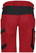 Dassy D-fx Flex Axis Next Women Werkshort 250113 - Rood/zwart