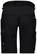 Dassy D-fx Flex Axis Next Women Werkshort 250113 - Zwart